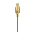 FRESA METALLO COLORE ORO 6 MM per centri estetici