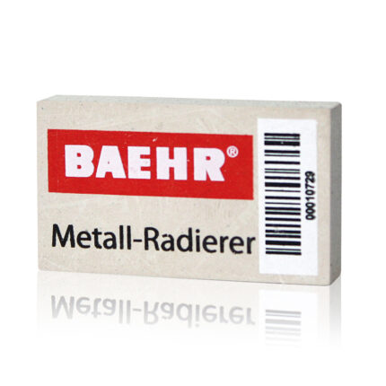 Gomma per metalloSu base di gomma naturaleGomma utilizzata per pulire gli strumenti dalla decolorazione.Ideale per rimuove delicatamente le macchie.Composta da gomma naturale.