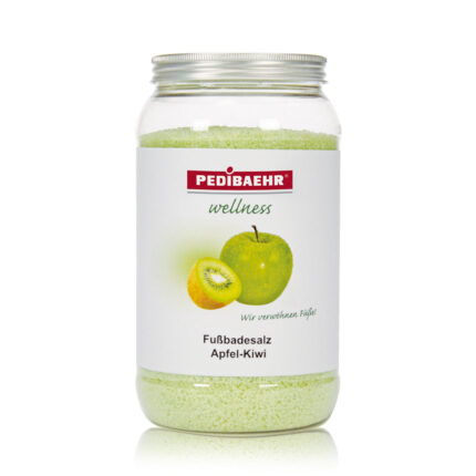 Sali per pediluvio mela-kiwiDelicata fragranza esotica.La pelle del piede &egrave; rinfrescata