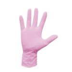 <p>Guanti in nitrile rosa tg. M</p>