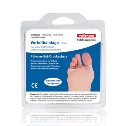 Protezioni anti-pressione in gel polimerico con tessuto elasticizzato (mis. M/l)Elastica