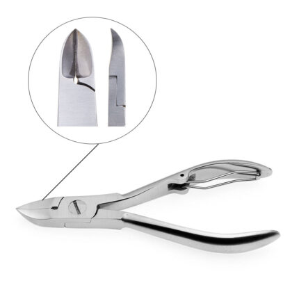 Taglio 15 mmTronchese in acciaio inox autoclavabile.Dotato di molla a filo.Pulizia e Sterilizzazione: 	Pulire accuratamente le tronchesi.Se si utilizzano detergenti specifici