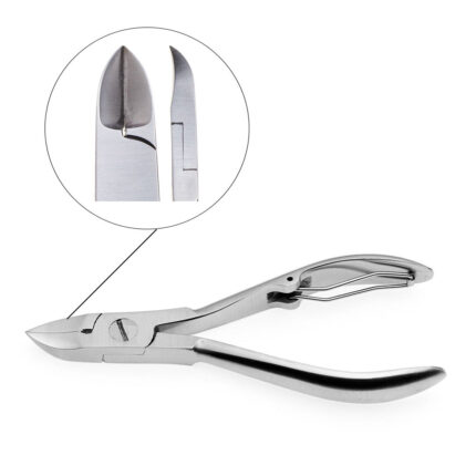 Taglio 15 mmTronchese in acciaio inox autoclavabile.Dotato di molla a filo.Pulizia e Sterilizzazione: 	Pulire accuratamente le tronchesi.Se si utilizzano detergenti specifici