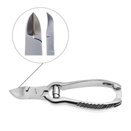 Taglio concavo 18 mmTronchese in acciaio inox autoclavabile.Dotato di molla singola.Pulizia e Sterilizzazione: 	Pulire accuratamente le tronchesi.Se si utilizzano detergenti specifici