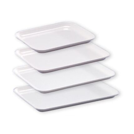 Vassoio in melanina economico l. 190 x p. 150 x h. 17 mmInfrangibile e resistente al disinfettante.