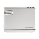 <p>Scaldasalviette per trattamenti viso e corpo</p><p>Dotato di pratica griglia rimovibile per il posizionamento dei panni e delle salviette realizzata in acciaio cromato. Vassoietto posizionato alla base