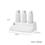 28 KgFormato ricariche: 100 mlContenuto1 x 250119 (scaldacera)