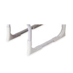 6 KgMateriale struttura: acciaioMateriale gradini: legnoColore: biancoContenuto1 x 250170 (scaletta)