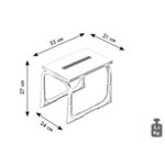SCALETTA 1 GRADINO CON ANTISCIVOLO - immagine 4