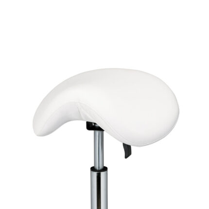 senza schienale.Sgabello senza schienale. Seduta sagomata