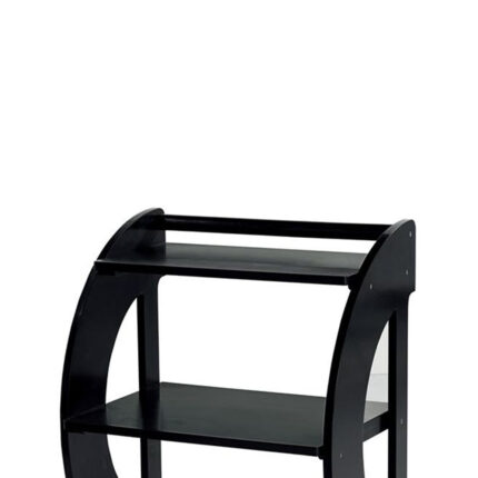 NeroElegante carrello a tre piani. Realizzato in finitura nera. Dotato di quattro ruote per un perfetto bilanciamento ed una facile movimentazione.Specifiche tecnicheDimensioni: 420 x 530 x 850 (h) mmPeso: 14 kgPortata massima: 30 KgColore: neroContenuto1 x 251500 (carrello)