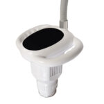 con due testine in ceramica