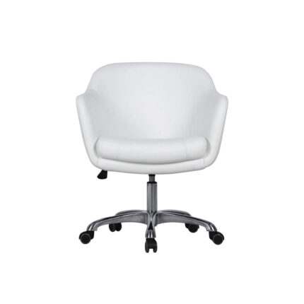 Poltrona LoopElegante e comoda poltronaRivestimento in PU bianco