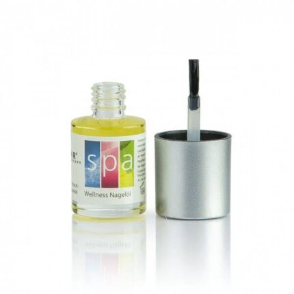 uva e melograno - nutriente 	vitamina E - protegge le cuticole screpolate e fragili. 	olio di Jojoba - elasticità 	olio di Argan - resistenzaModo d'uso:Applicare quotidianamente sulle cuticole secondo necessità e massaggiare.Specifiche tecnicheFormato: 12 mlIngredienti: Olio di semi di Prunus Persica (pesca)