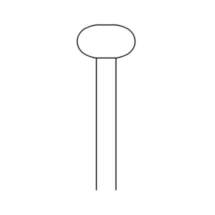 per unghie e callosità.Fresa speciale in acciaio.Specifica per trattare: