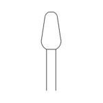   per callosità e unghie.Fresa in acciaio.Punta tonda.Indicata per i trattamenti: