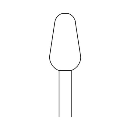   per callosità e unghie.Fresa in acciaio.Punta tonda.Specifica per trattare: