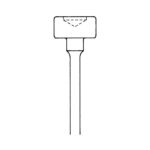 con la punta concavain acciaio