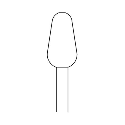 callosità e unghie.Fresa in acciaio.Fresa a cono.Punta lamellata.Specifica per i trattamenti :