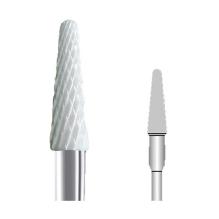 Fresa ceramica - dentatura a XDentatura a x per un'elevata asportazione.Fresa in ceramica con la dentatura ad X.Elevato potere di asportazione. Utilizzata per: