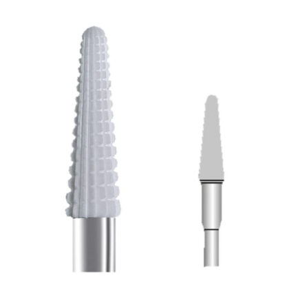 Fresa ceramica dentatura gqsr diam. 4 mmPotere di asportazione molto elevato.Podologia / cura del piede:Per le unghie inspessite e la fresaturaDei materiali ortesi.Naildesign: per acrilicoVelocit&agrave; consigliata: 7.500 (15.000 giri al minuto)
