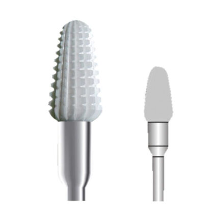 Fresa ceramica dentatura gqsr diam. 6 mmPotere di asportazione molto elevato.Podologia / cura del piede:Per le unghie inspessite e la fresaturaDei materiali ortesi.Naildesign: per acrilicoVelocit&agrave; consigliata: 7.500 (15.000 giri al minuto)