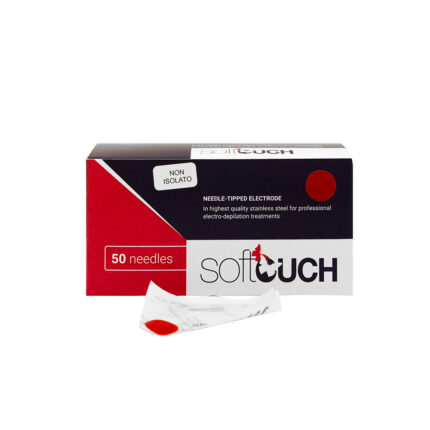 Aghi monouso non isolati realizzati in acciaio inossidabile di altissima qualità.Permettono di lavorare su qualsiasi tipologia di pelo garantendo la costanteerogazione di corrente per tutta la durata del trattamento.La punta trafilata al diamante consente la perfetta inserzione