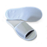 aperta.Ciabatta termale aperta.Disponibile in taglia unica.Ciabatte: