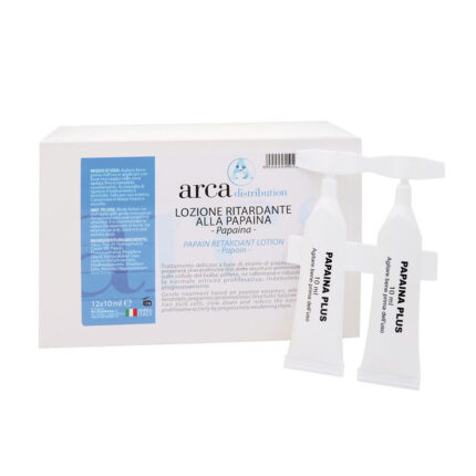 Lozione ritardante alla Papaina12 fiale da 10 mlTrattamento delicato: 	a base di enzimi di papaya; 	rallentano e riducono la normale crescita del pelo