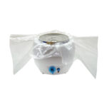 <strong>Sacchetto protettivo per scaldacera</strong><br /><br />Sacchetto protettivo :<br /><ul> 	<li>in materiale resistente al calore;</li> 	<li>per mantenere pulito ed igienico il fornello scaldacera da eventuali coli;</li> 	<li>100 pezzi.</li></ul><strong>Specifiche tecniche</strong><br /><strong>Materiale</strong>: resistente al calore<br /><b>Quantità: </b>100 pezzi<br /><strong>Made in Italy</strong><br /><br /><strong>Contenuto</strong><br />1x 651145 (sacchetti)