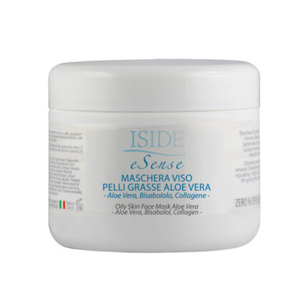 Maschera viso pelli grasse Aloe Vera - Bisabololo - CollagenePelli grasseMaschera di pulizia adatta alle pelli grasse. Ideale per il rinnovo cellulare