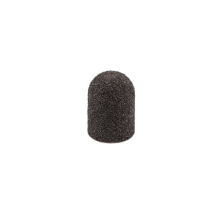 CAPPUCCI ABRASIVI GRIT FINE 7MM 10PZ BROWN PLUS per centri estetici