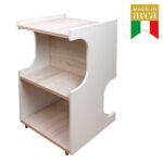 CARRELLO DEVICE LARICE BIANCO per centri estetici
