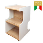 CARRELLO DEVICE ROVERE per centri estetici