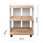 CARRELLO FRAME ROVERE - immagine 5