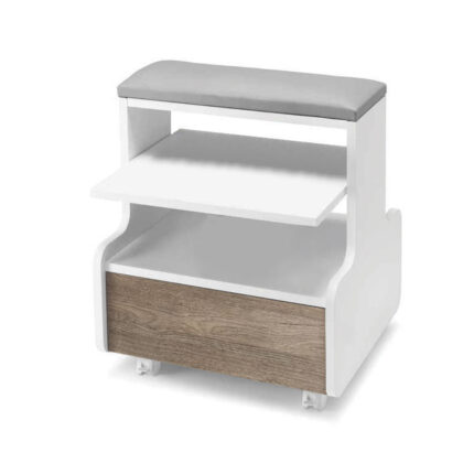 CARRELLO PEDICURE BATH ROVERE per centri estetici