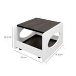 CARRELLO TECHNO WENGE' - immagine 4