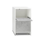 CARRELLO TOP 6 CEMENTO per centri estetici