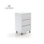 CASSETTIERA LIVING BIANCO OPACO V00 per centri estetici