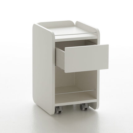 CASSETTIERA NAT BIANCO OPACO per centri estetici