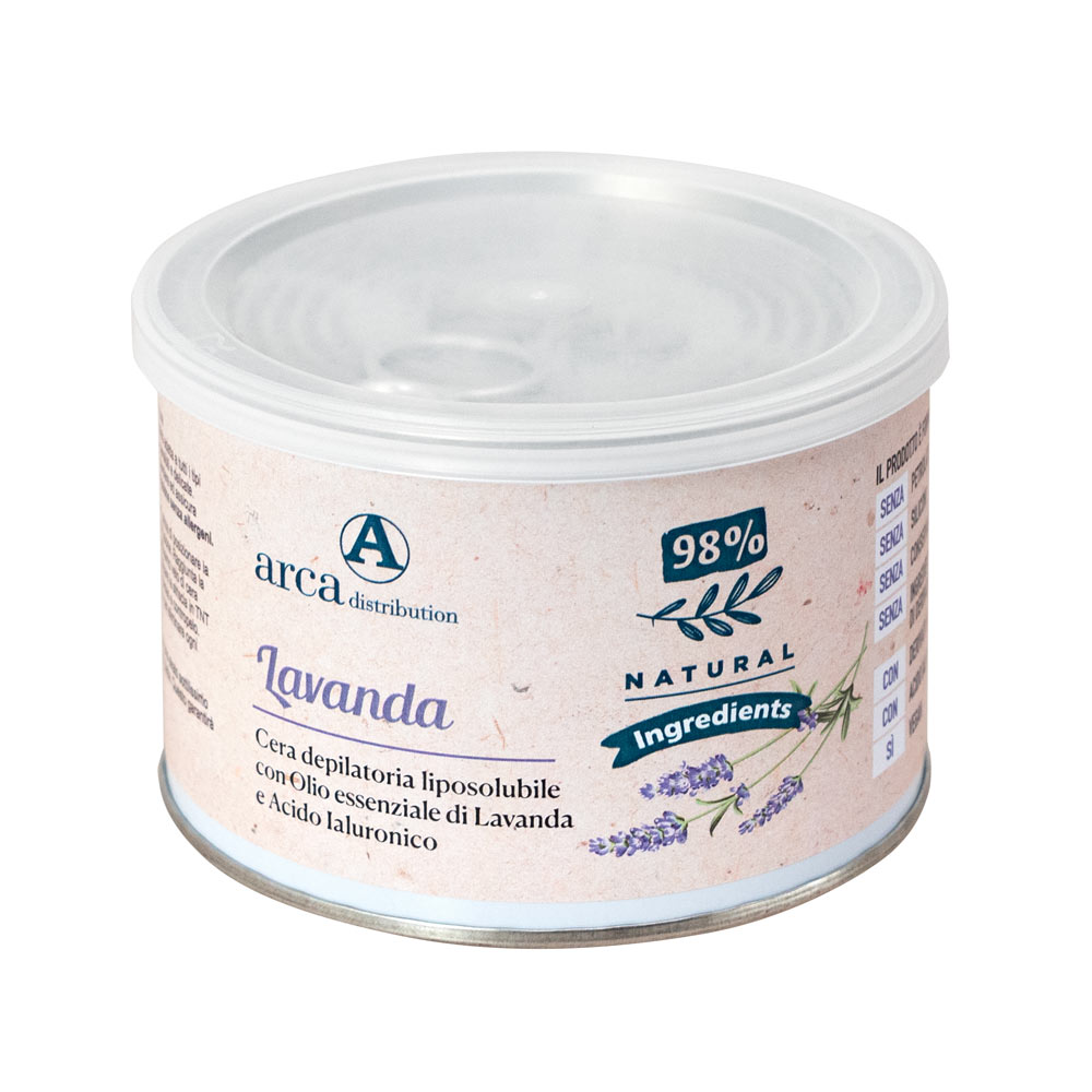 CERA VASO NATURAL LAVANDA 400 ML - Forniture professionali per centri estetici e spa CERA VASO NATURAL LAVANDA 400 ML per centri estetici