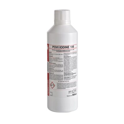 DISINFETTANTE CUTANEO POVI-IODINE 100 FLACONE 500ML per centri estetici