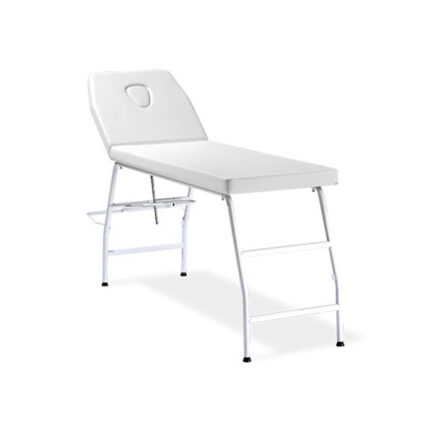 LETTINO ACCIAIO MANU 194*62*83 per centri estetici