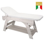 LETTINO BOOMY LARICE BIANCO per centri estetici