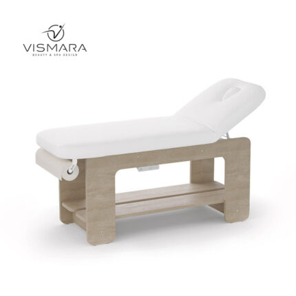 LETTINO FLOW ROVERE NATURALE V52 per centri estetici