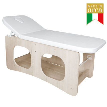 LETTINO PERLA LARICE BIANCO per centri estetici