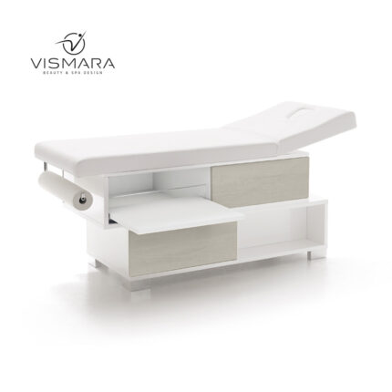 LETTINO SWING NOCE BIANCO V22 per centri estetici