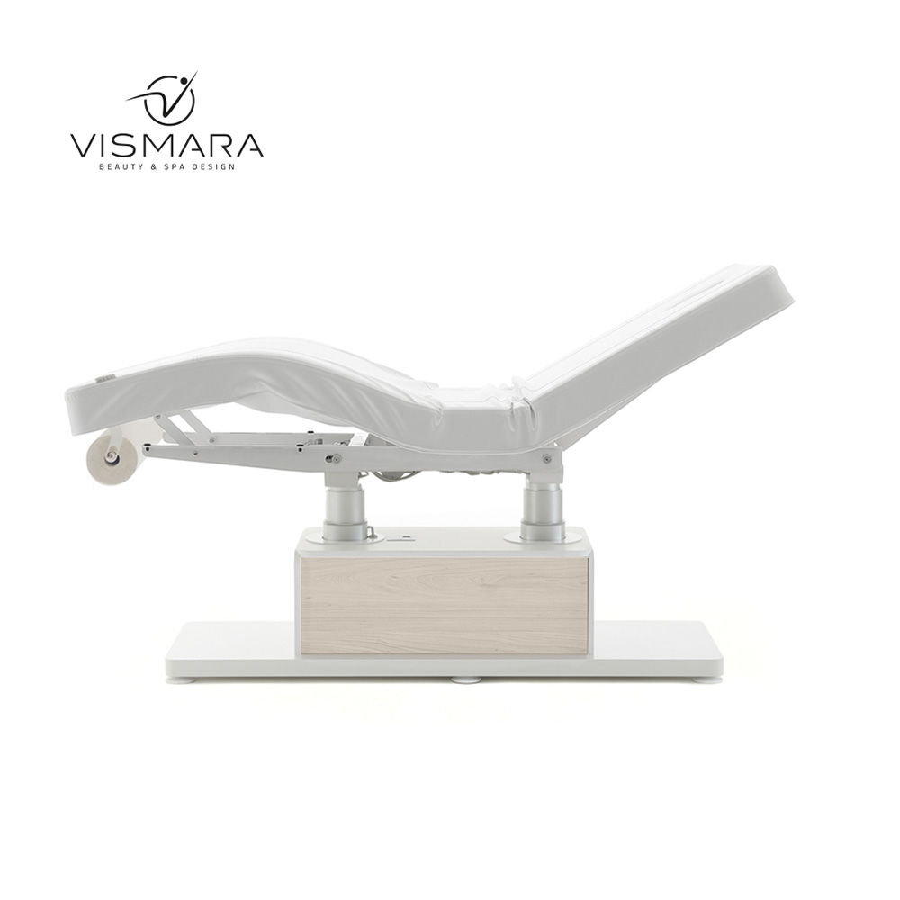 LETTINO THE CLAIR NOCE BIANCO V22 - Forniture professionali per centri estetici e spa LETTINO THE CLAIR NOCE BIANCO V22 per centri estetici
