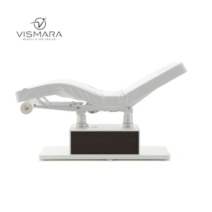 LETTINO THE CLAIR NOCE SCURO V25 per centri estetici