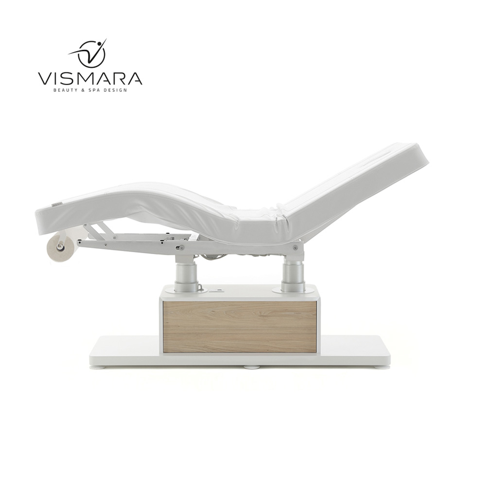 LETTINO THE CLAIR ROVERE NATURALE V52 - Forniture professionali per centri estetici e spa LETTINO THE CLAIR ROVERE NATURALE V52 per centri estetici